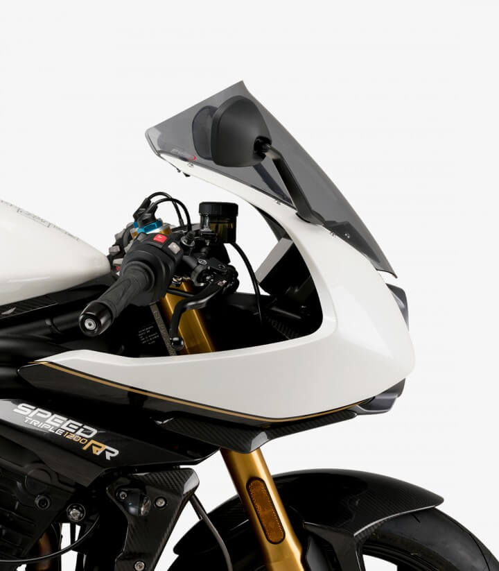 Windschild Puig R-Racer Triumph Speed Triple 1200 RR (22-26) Getönt 21262H