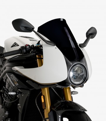 Windschild Puig R-Racer Triumph Speed Triple 1200 RR (22-26) Schwarz 21262N