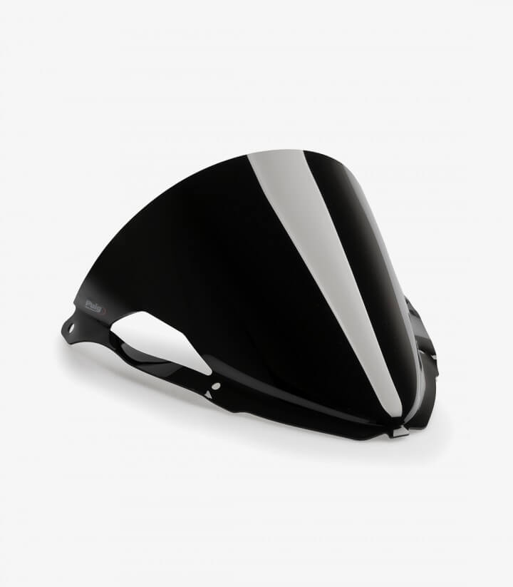 Windschild Puig R-Racer Kawasaki ZX-6R Ninja (24-26) Schwarz 21832N