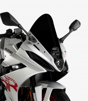 Windschild Puig R-Racer Suzuki GSX-8R (24-26) Schwarz 21999N