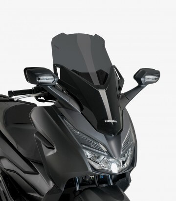 Honda Forza 125 / 300 (2018 - 2020) Puig V-Tech Line Sport Dark smoked Windscreen 21319F