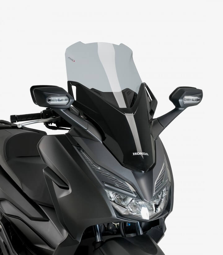 Honda Forza 125 / 300 (2018 - 2020) Puig V-Tech Line Sport Smoked Windscreen 21319H