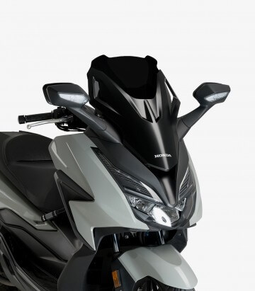 Windschild Puig V-Tech Line Sport Honda Forza 125/350 (21-26) Schwarz 21320N