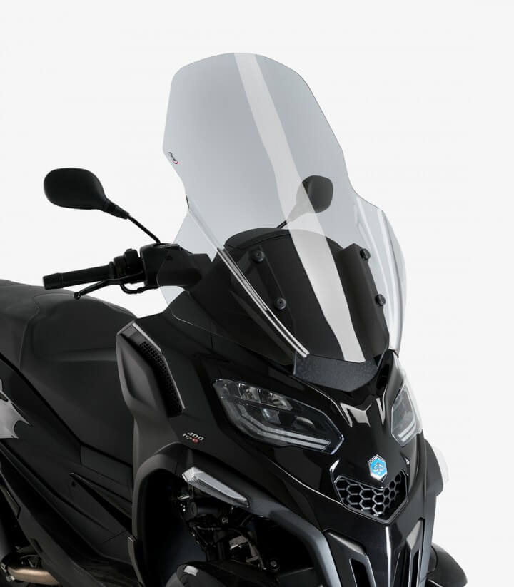 Pantalla Puig V-Tech Line Touring  Piaggio MP3 400 / Sport / 530 Exclusive (2022 - 2024) Ahumado 21374H