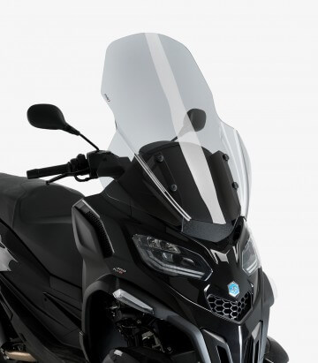 Piaggio MP3 400 / Sport / 530 Exclusive (2022 - 2024) Puig V-Tech Line Touring Smoked Windscreen 21374H