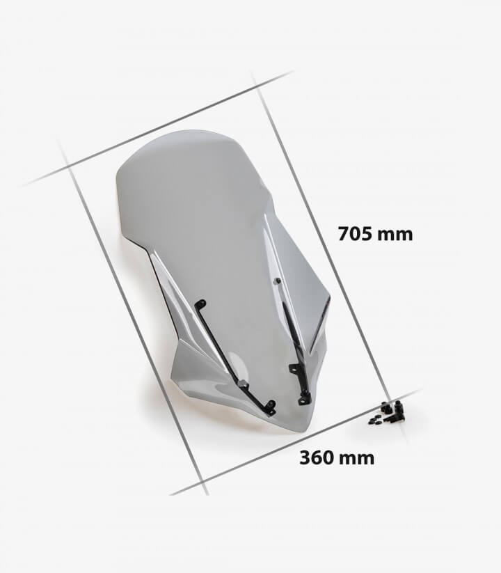 Pantalla Puig V-Tech Line Touring  SEAT MÓ 125, SILENCE S01 Ahumado 21488H