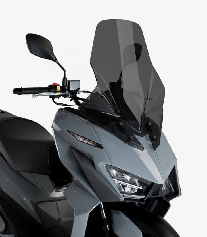 SYM JET X 125 (2021 - 2024) Puig V-Tech Line Touring Dark smoked Windscreen 21534F