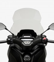 Yamaha X-MAX 125 / 300 (2023 - 2024) Puig V-Tech Line Touring Transparent Windscreen 21745W