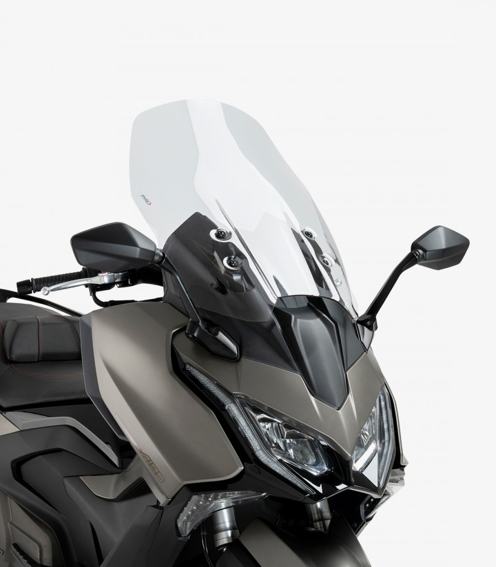 Kymco AK550 Premium (2024) Puig V-Tech Line Touring Transparent Windscreen 22049W 22049W