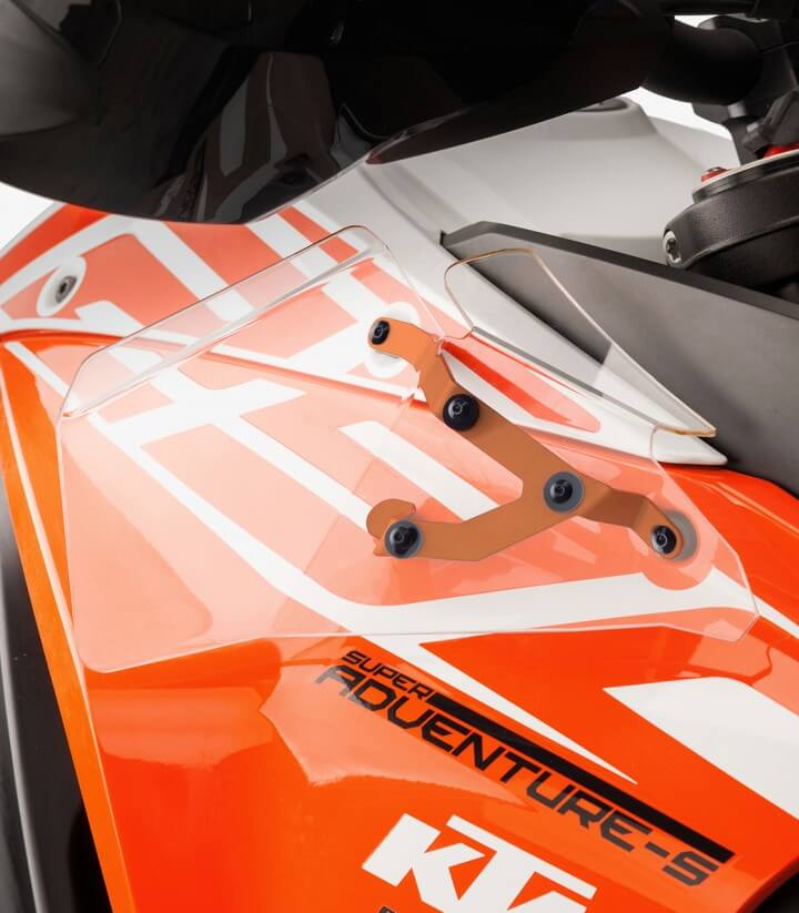 Deflectores superiores Puig KTM 1090 Adventure (2017 - 2023), 1290 Super Adventure R/S/T (2017 - 2020) Transparente 9623W