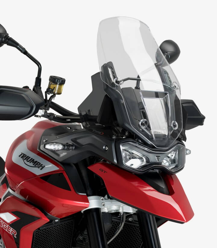 Obere Windabweiser Puig Triumph Tiger 900/GT, Tiger Sport 850 (20-23) Dunkel getönt 20420F
