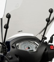 Suzuki Address 125i E5 (21-24) Puig T.X. Transparent Windscreen 21691W