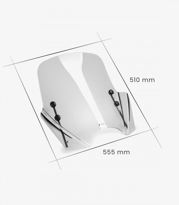 Windschild Puig T.X. Kymco Agility S 125 (25-26) Klar 21741W