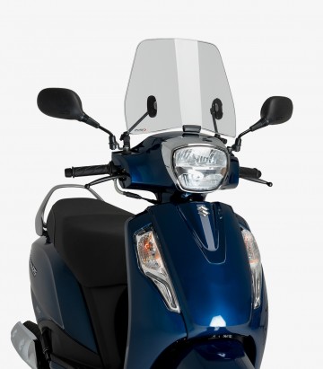 Suzuki Address 125i E5 (21-24) Puig Trafic Smoked Windscreen 21689H