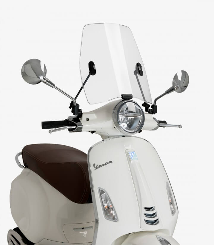 Windschild Puig Urban Vespa Primavera 50/125 (14-26), 150 (17-24), Elettrica (24-25) Klar 21591W