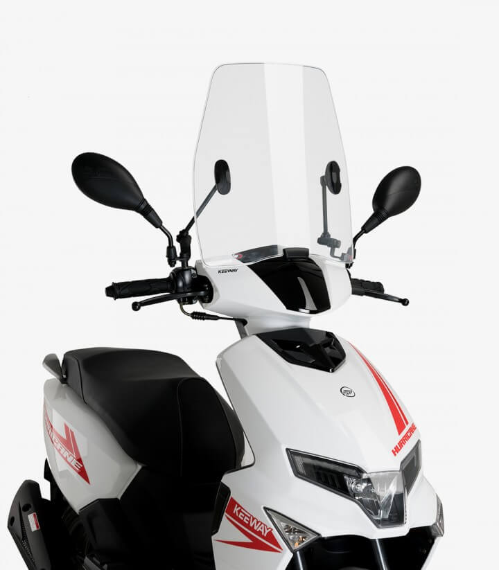 Windschild Puig Urban Keeway Hurricane 50 (21-23) Klar 21646W