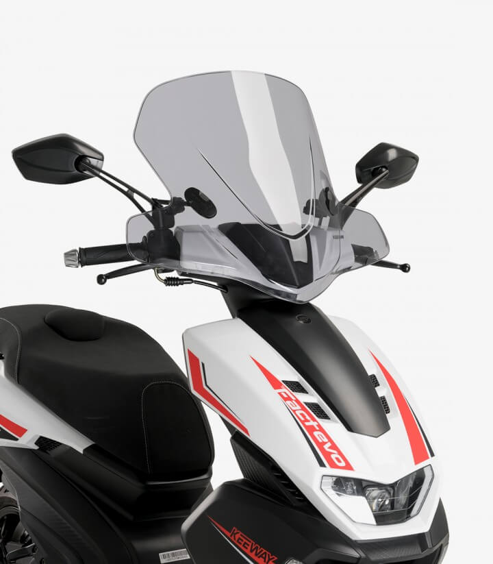 Keeway F-ACT EVO 125 (21-24) Puig City Touring Smoked Windscreen 21328H