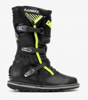 Botas de moto unisex Rainers 3040 negro y fluor