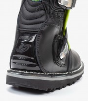 Botas de moto unisex Rainers 3040 negro y fluor