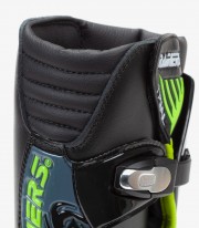 Botas de moto unisex Rainers 3040 negro y fluor