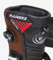 Botas de moto unisex Rainers 3040-MR marrón