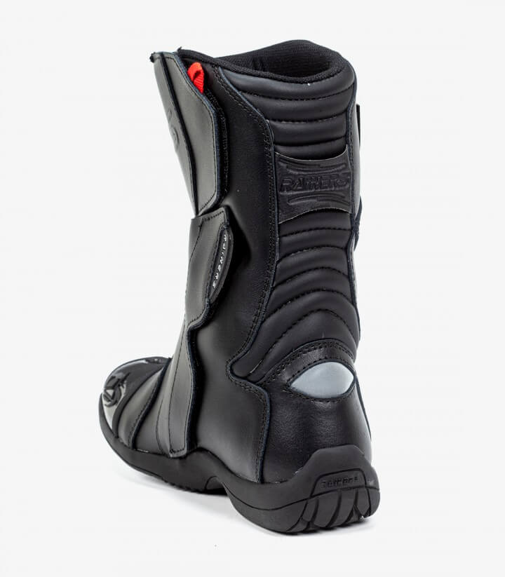 Botas de moto unisex Rainers 783 XRS negro 783XRSN