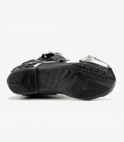 Botas de moto unisex Rainers 999 GP Carbono negro y blanco