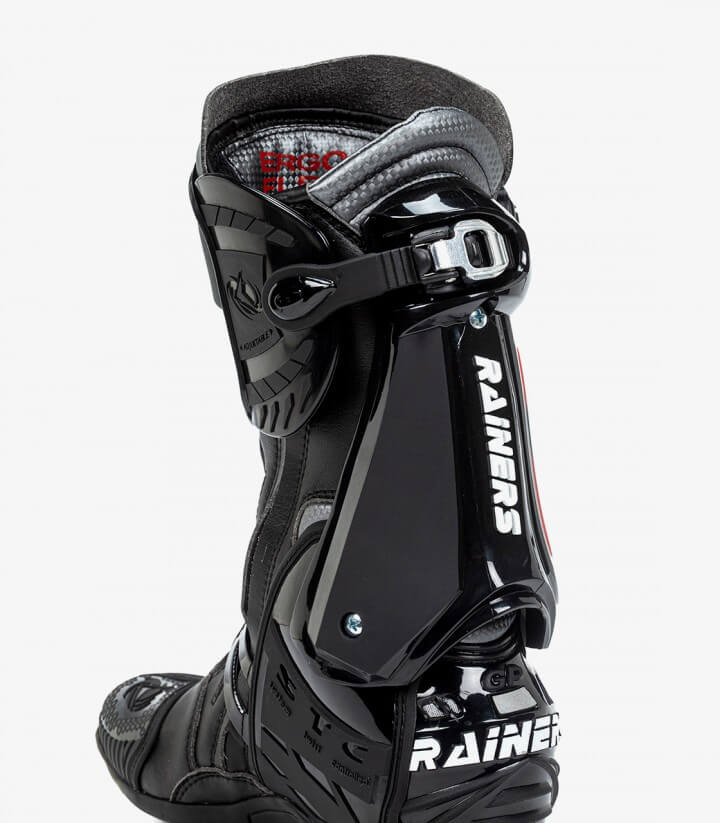 Botas de moto unisex Rainers 999 negro 999N