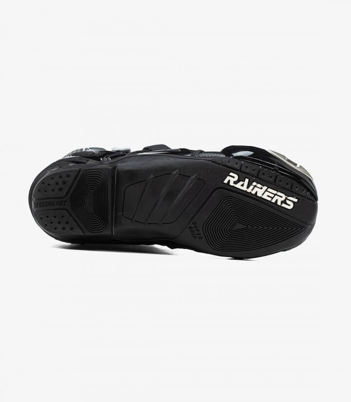 Botas de moto unisex Rainers 999 negro 999N