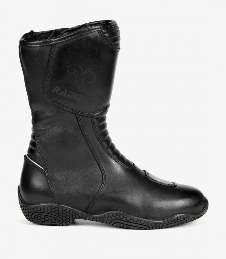 Rainers Candy black women motorcycle boots