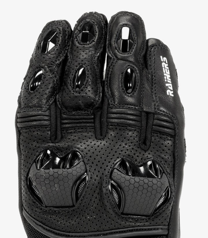 Guantes de verano unisex Dinamik de Rainers en color negro DINAMIKON