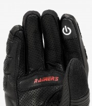 Guantes de verano unisex Dinamik de Rainers en color negro