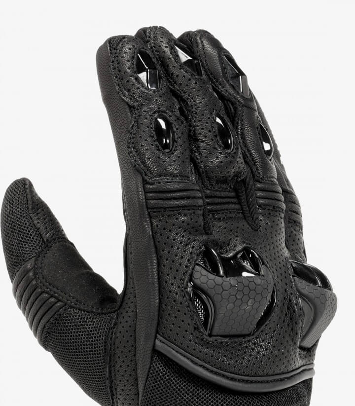 Guantes de verano unisex Dinamik de Rainers en color negro DINAMIKON