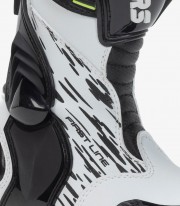 Rainers Five Two white & black junior motorcycle boots