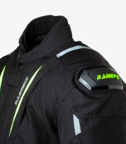 Misuri negro & fluor unisex Winter motorcycle Jacket by Rainers