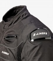 Motegi black unisex Winter motorcycle Jacket by Rainers