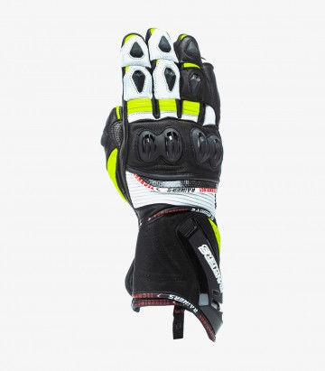 Racing unisex SPV6 Gloves from Rainers color black & fluor