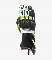 Guantes racing unisex SPV6 de Rainers en color negro y fluor