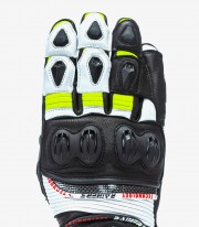 Guantes racing unisex SPV6 de Rainers en color negro y fluor