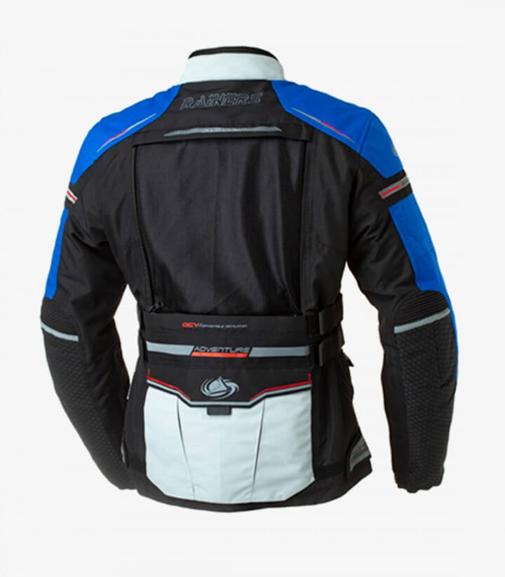 Unisex-Winterjacke Rainers Trivor Blau und Grau