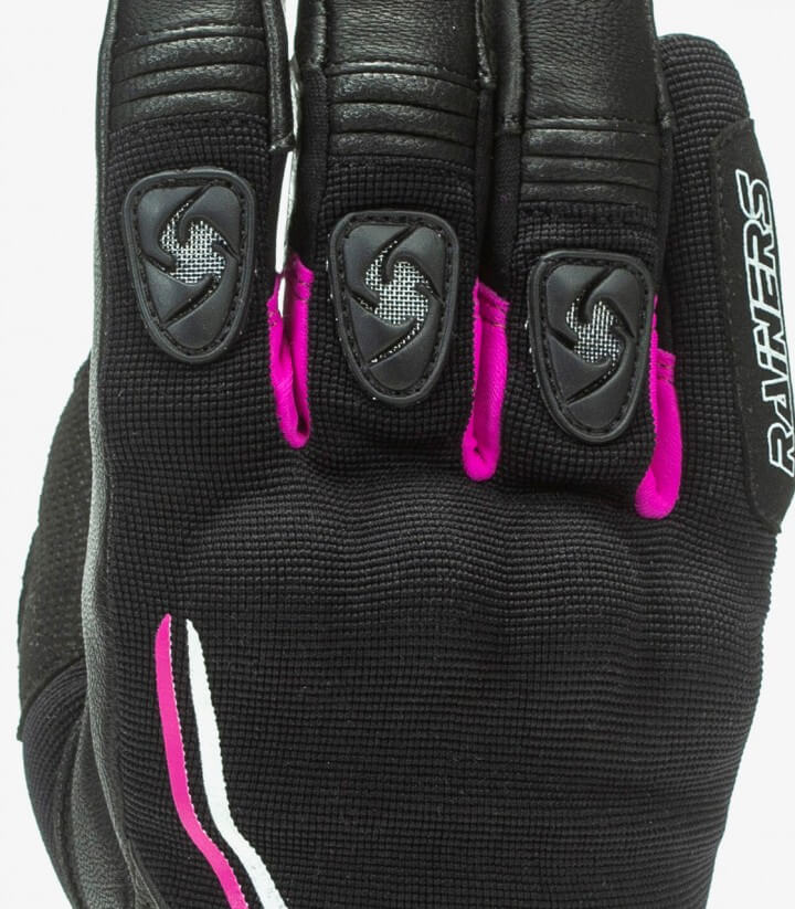 Guantes de verano de mujer Xena de Rainers en color negro XENAN