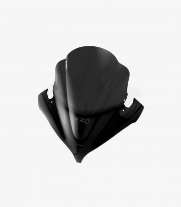 Windschild Puig Racing Yamaha FZ6 Fazer Schwarz 1646N