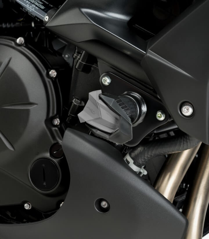 Sturzpads R19 Puig 7714N für Kawasaki Versys 650 (15-26)