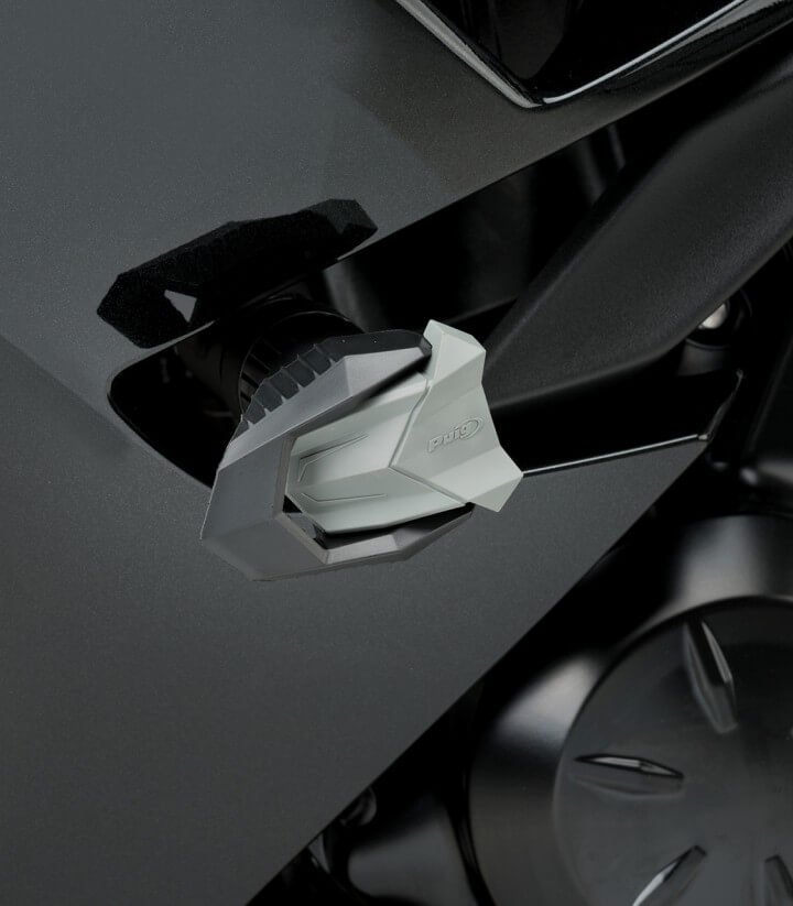 Sturzpads R19 Puig 9466N für Kawasaki Ninja 650 (17-26)