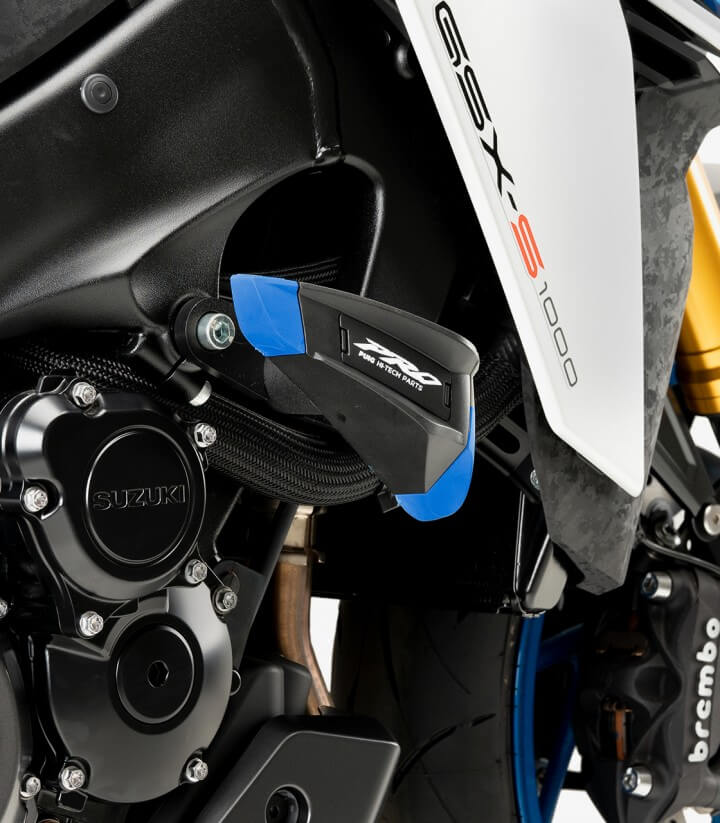 Puig R19 Frame Sliders 2023-2025 Suzuki GSX-8S - View #2