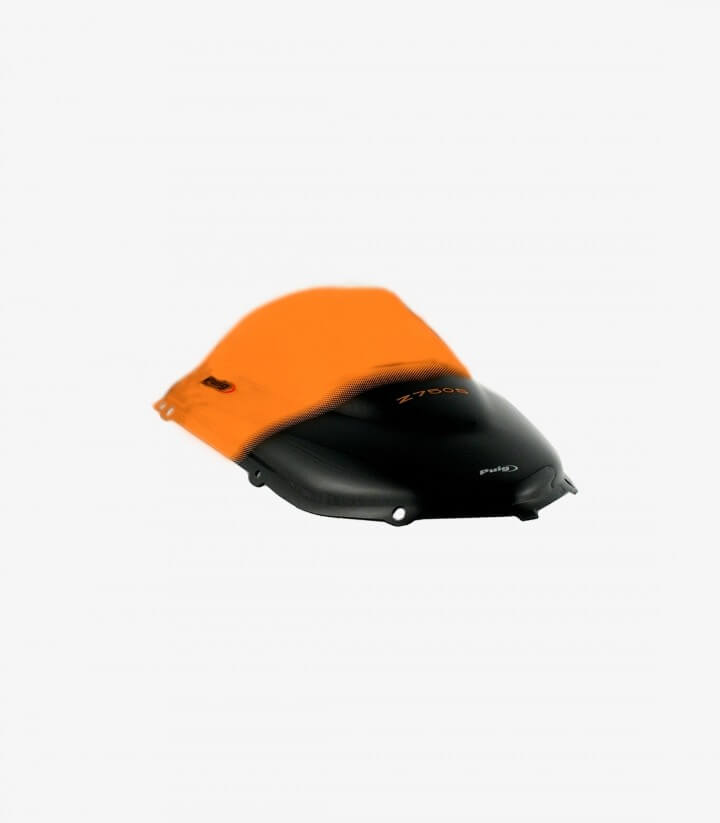 Kawasaki Z750S Puig Racing Orange Windshield 2087T