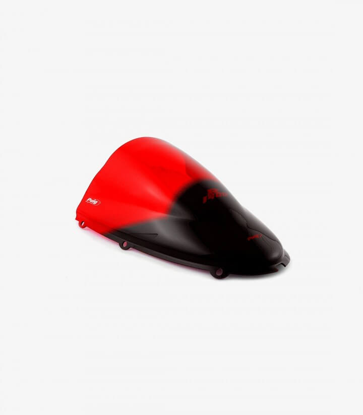 Windschild Puig Racing Kawasaki ZZR1400 Rot 4057R