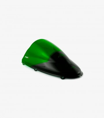 Kawasaki ZZR1400 Puig Racing Green Windshield 4057V