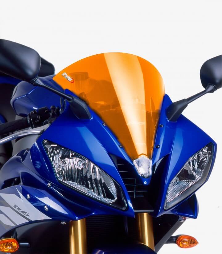 Windschild Puig Standard Yamaha YZF-R6 (06-07) Orange 4058T