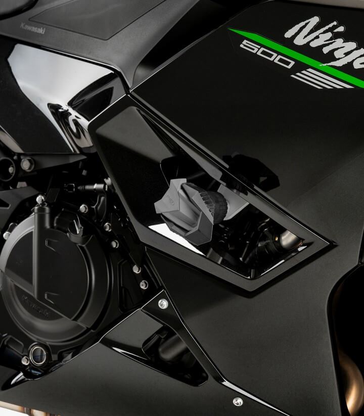 Sturzpads R19 Puig 22025N für Kawasaki Ninja 500 (24-26)